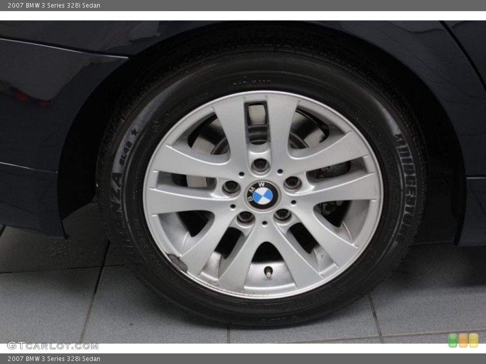 2007 BMW 3 Series 328i Sedan Wheel and Tire Photo #78912201