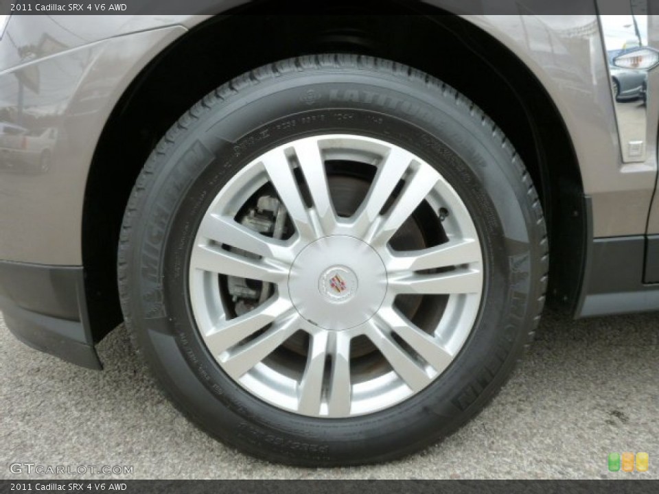 2011 Cadillac SRX 4 V6 AWD Wheel and Tire Photo #78921755