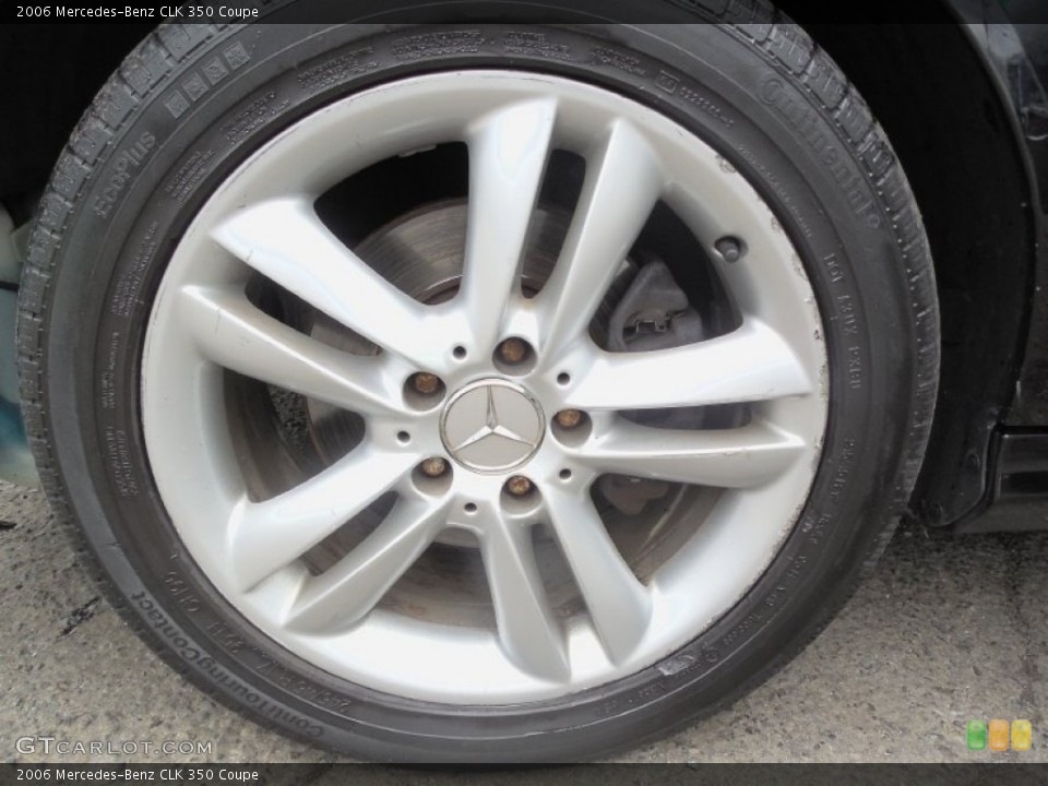 2006 Mercedes-Benz CLK 350 Coupe Wheel and Tire Photo #78922515