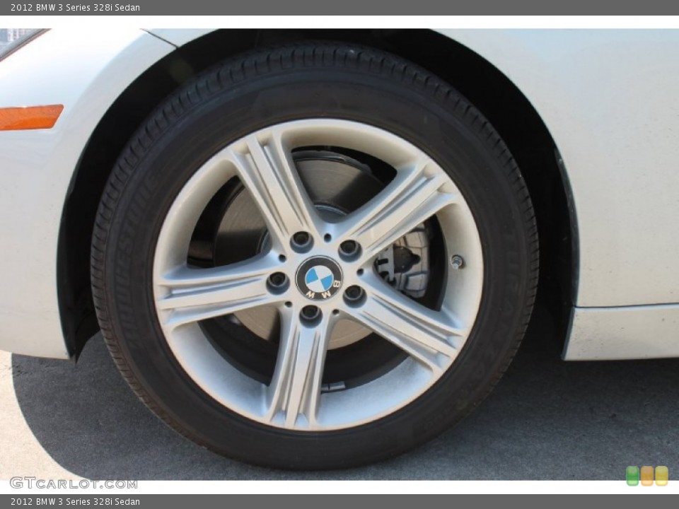 2012 BMW 3 Series 328i Sedan Wheel and Tire Photo #78923505