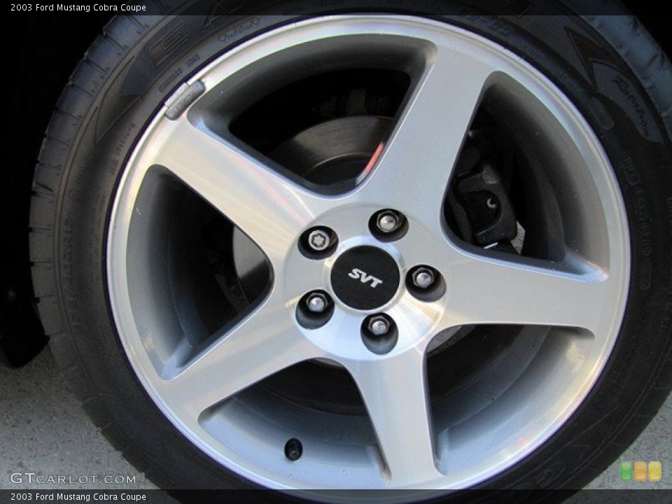 2003 Ford Mustang Cobra Coupe Wheel and Tire Photo #78926662