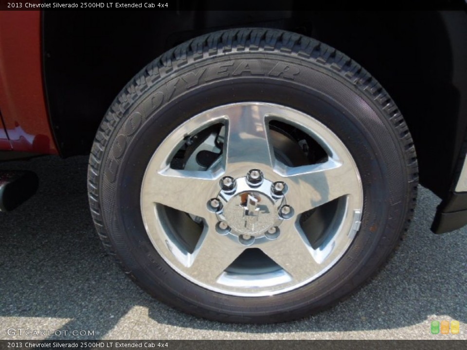 2013 Chevrolet Silverado 2500HD LT Extended Cab 4x4 Wheel and Tire Photo #78928326