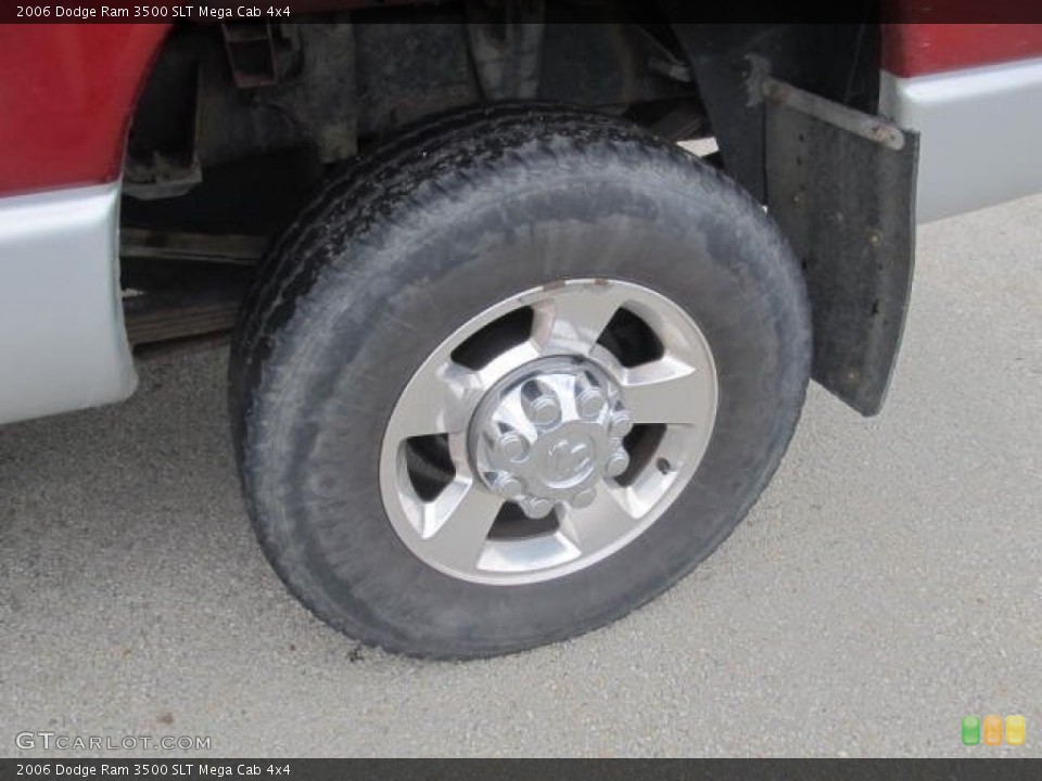 2006 Dodge Ram 3500 SLT Mega Cab 4x4 Wheel and Tire Photo #78930138