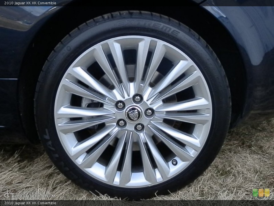 2010 Jaguar XK XK Convertible Wheel and Tire Photo #78930228