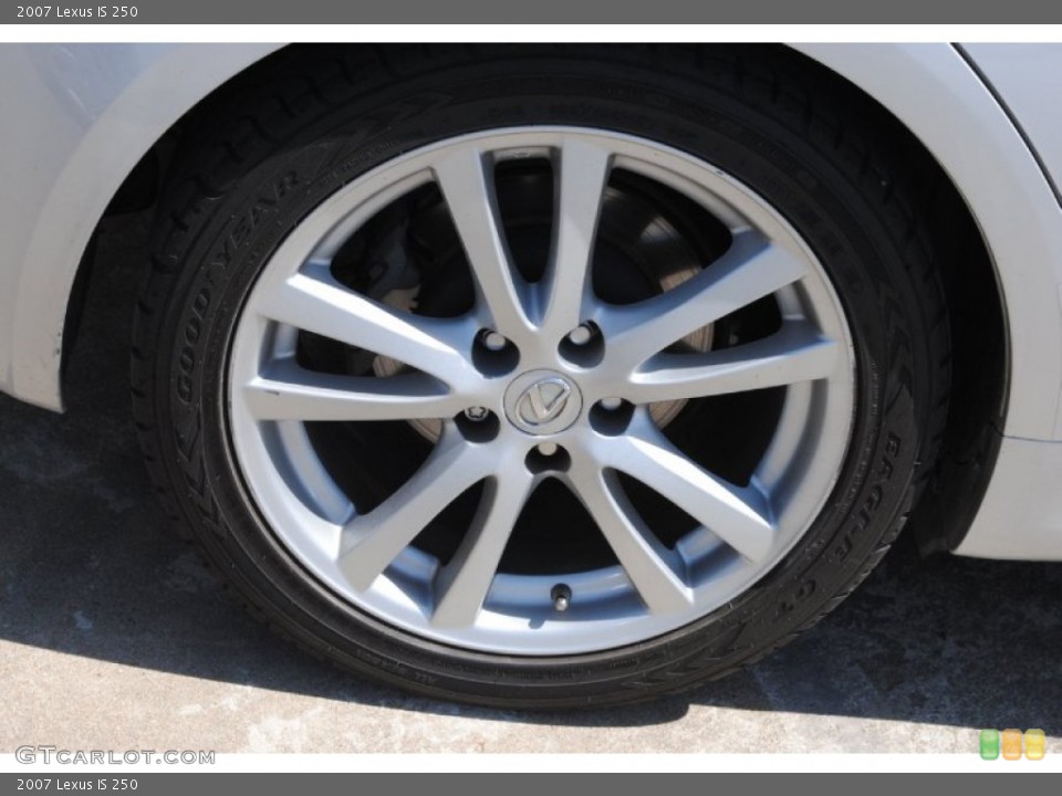 2007 Lexus IS 250 Wheel and Tire Photo #78931695