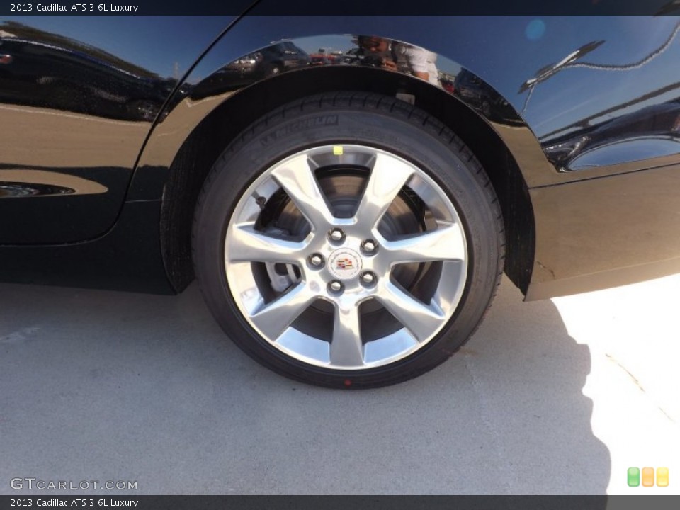 2013 Cadillac ATS 3.6L Luxury Wheel and Tire Photo #78942698