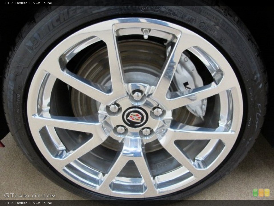 2012 Cadillac CTS -V Coupe Wheel and Tire Photo #78949833