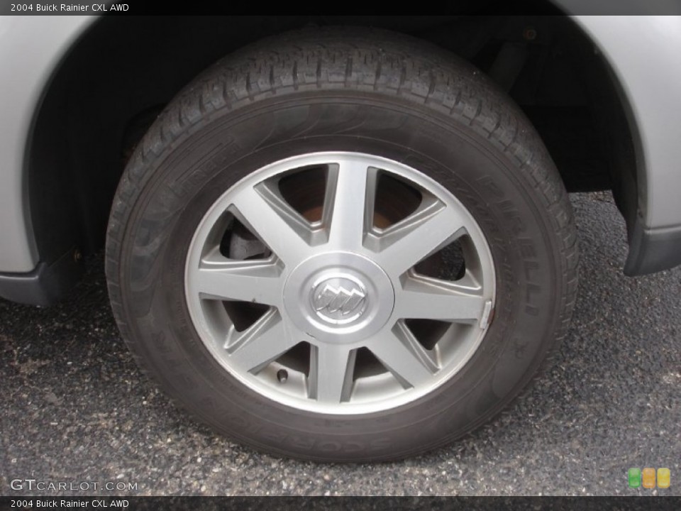 2004 Buick Rainier CXL AWD Wheel and Tire Photo #78954395