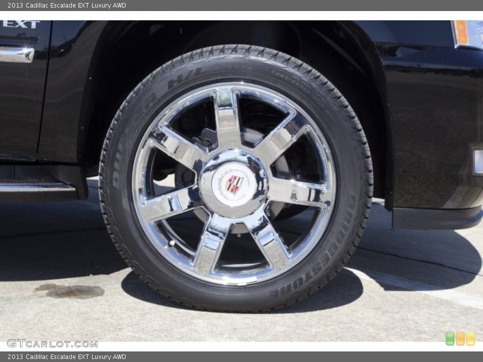2013 Cadillac Escalade EXT Luxury AWD Wheel and Tire Photo #78957040