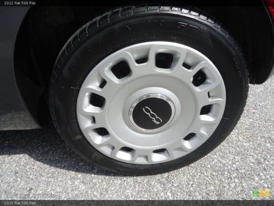 2012 Fiat 500 Pop Wheel and Tire Photo #78958282