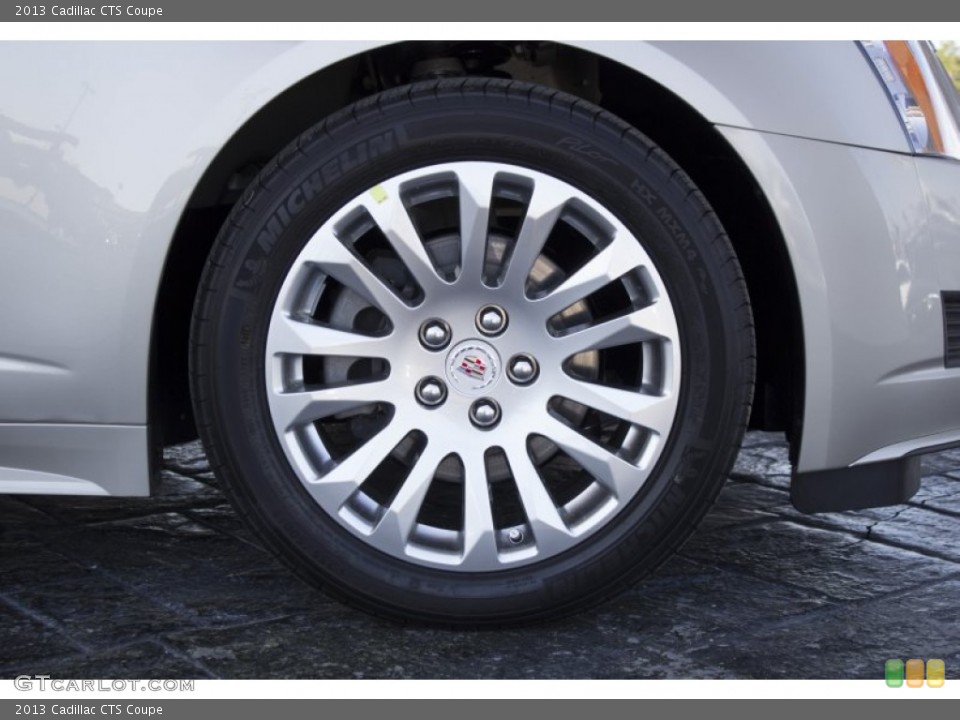 2013 Cadillac CTS Coupe Wheel and Tire Photo #78959503