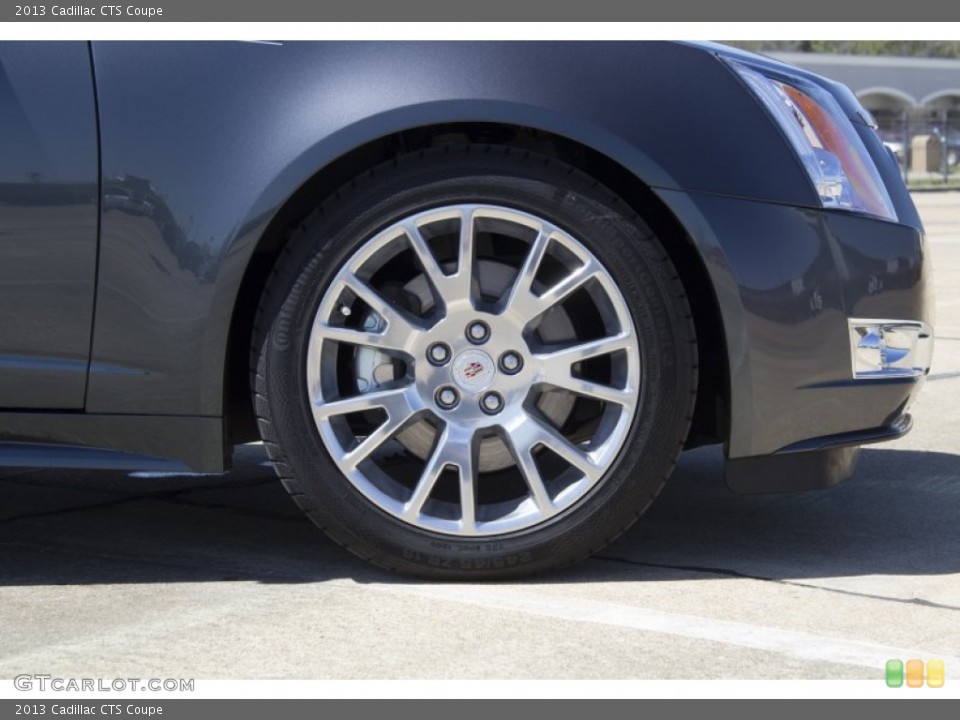 2013 Cadillac CTS Coupe Wheel and Tire Photo #78960177