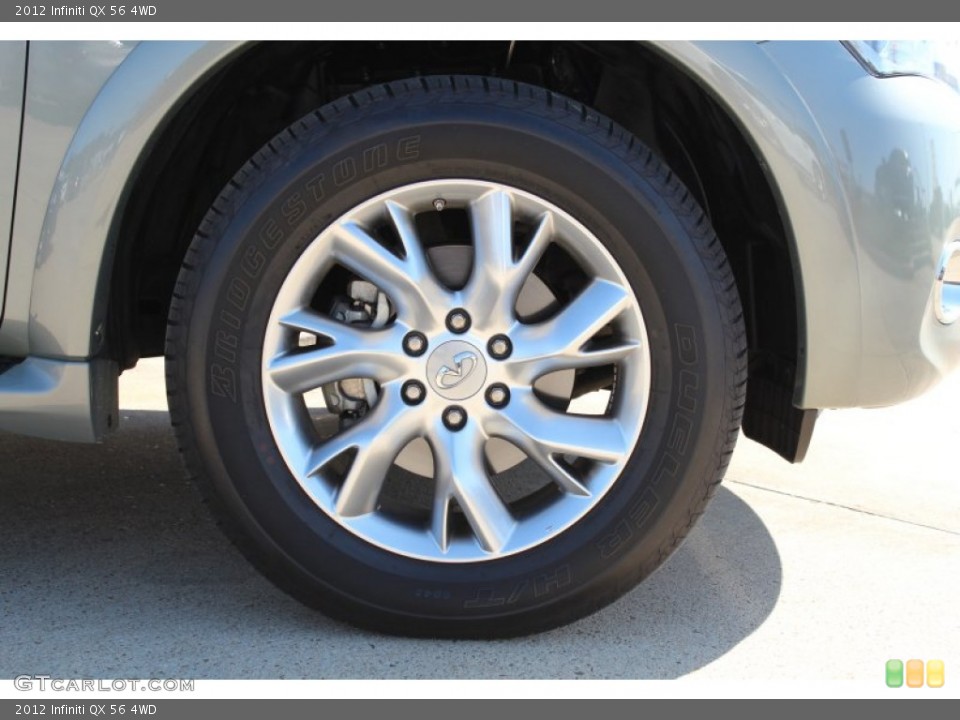 2012 Infiniti QX 56 4WD Wheel and Tire Photo #78966199