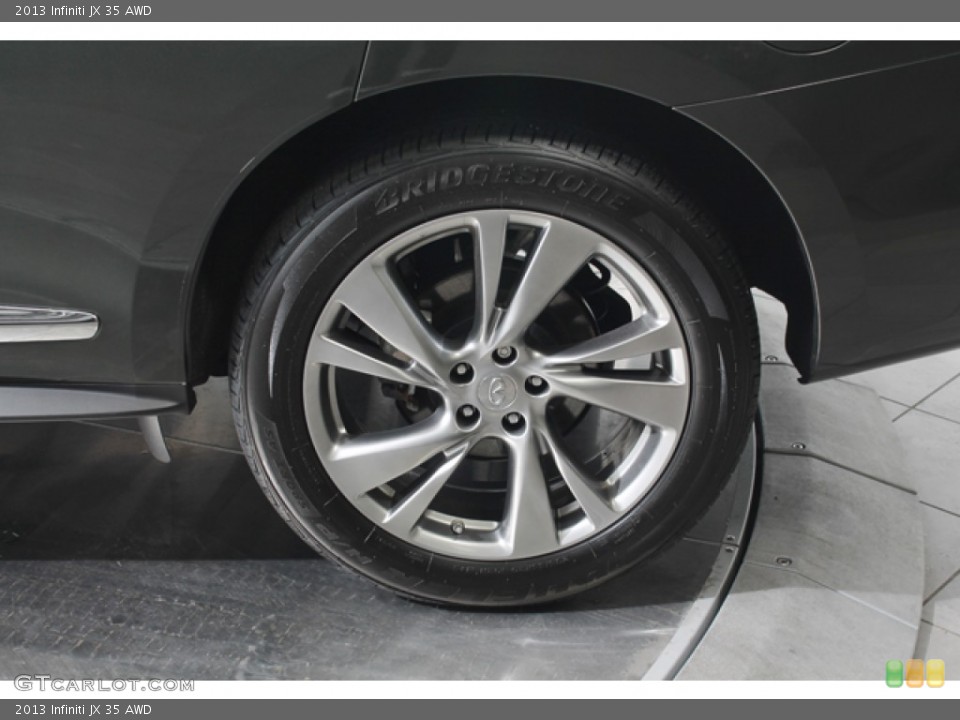 2013 Infiniti JX 35 AWD Wheel and Tire Photo #78971725