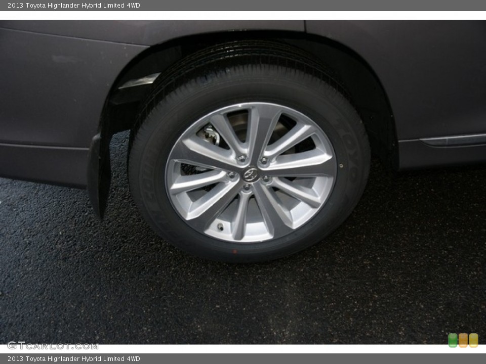 2013 Toyota Highlander Hybrid Limited 4WD Wheel and Tire Photo #78972576