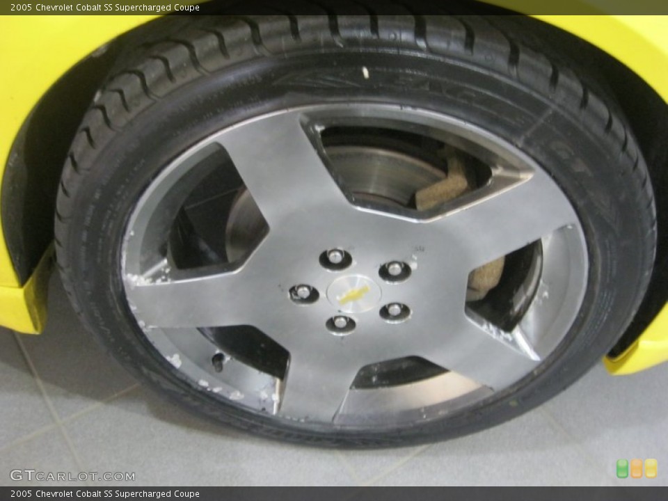 2005 Chevrolet Cobalt SS Supercharged Coupe Wheel and Tire Photo #78972869