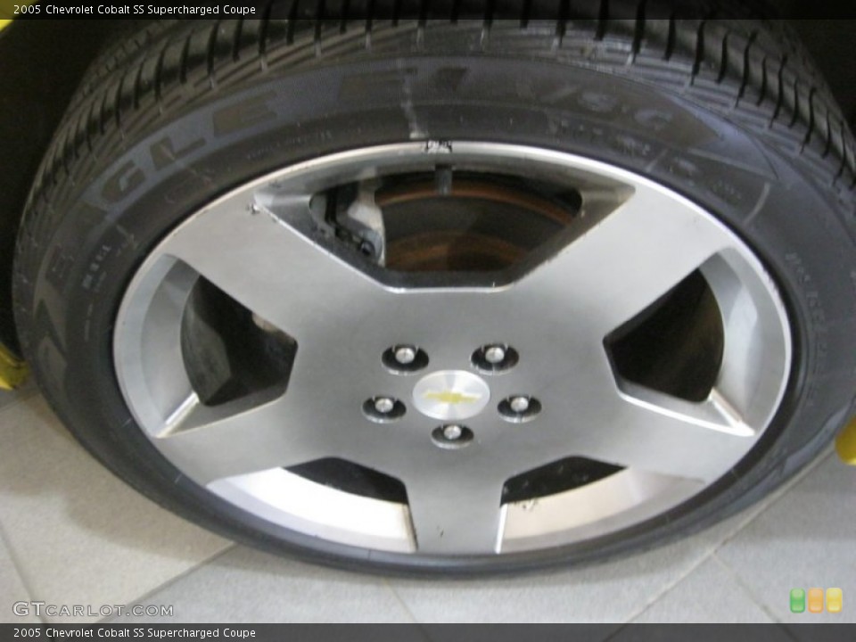 2005 Chevrolet Cobalt SS Supercharged Coupe Wheel and Tire Photo #78972892