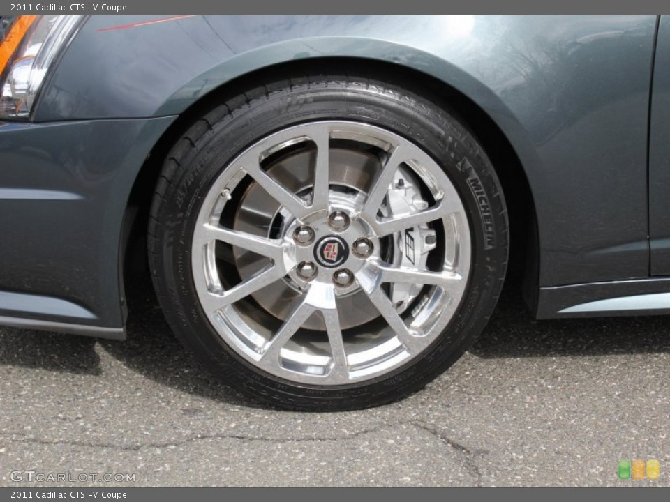 2011 Cadillac CTS -V Coupe Wheel and Tire Photo #78973798
