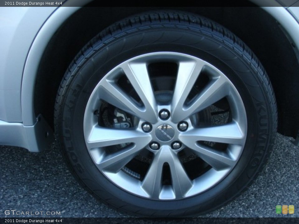 2011 Dodge Durango Heat 4x4 Wheel and Tire Photo #78979965