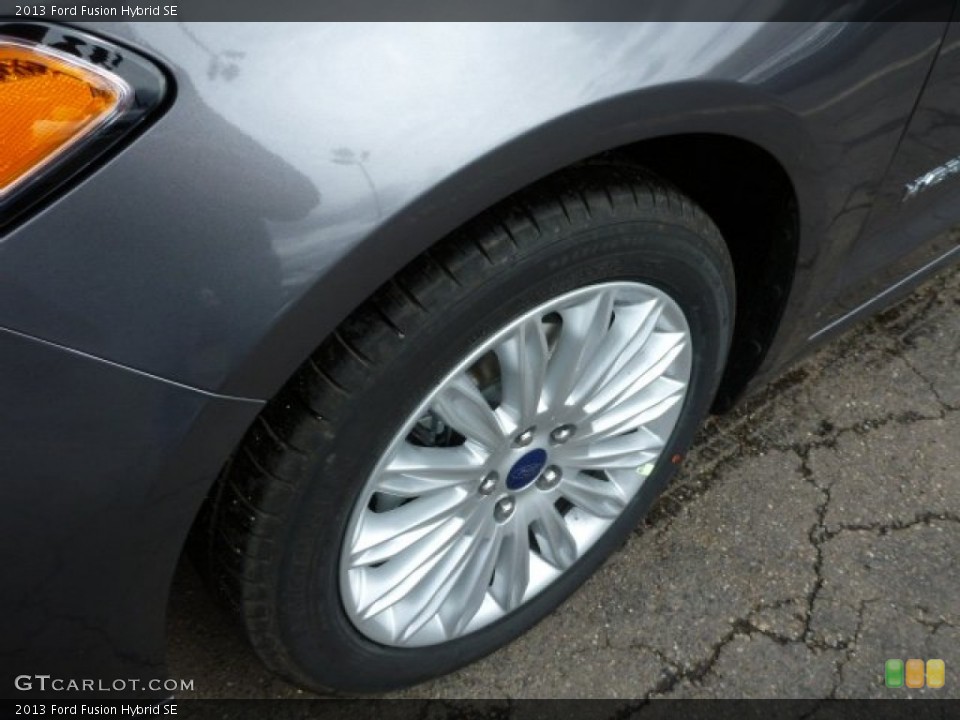 2013 Ford Fusion Hybrid SE Wheel and Tire Photo #78984909
