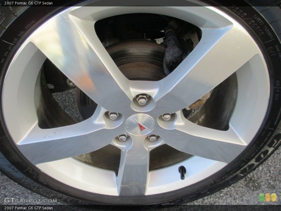 2007 Pontiac G6 GTP Sedan Wheel and Tire Photo #78992145