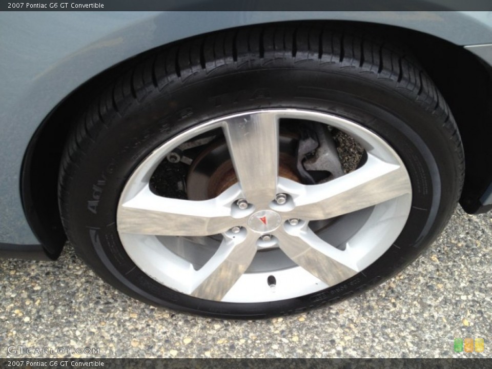 2007 Pontiac G6 GT Convertible Wheel and Tire Photo #78999850