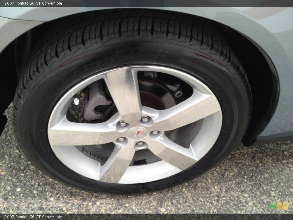 2007 Pontiac G6 GT Convertible Wheel and Tire Photo #79000147
