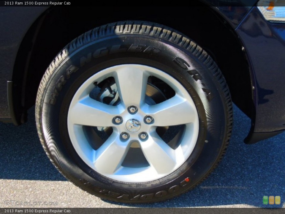 2013 Ram 1500 Express Regular Cab Wheel and Tire Photo #79005916