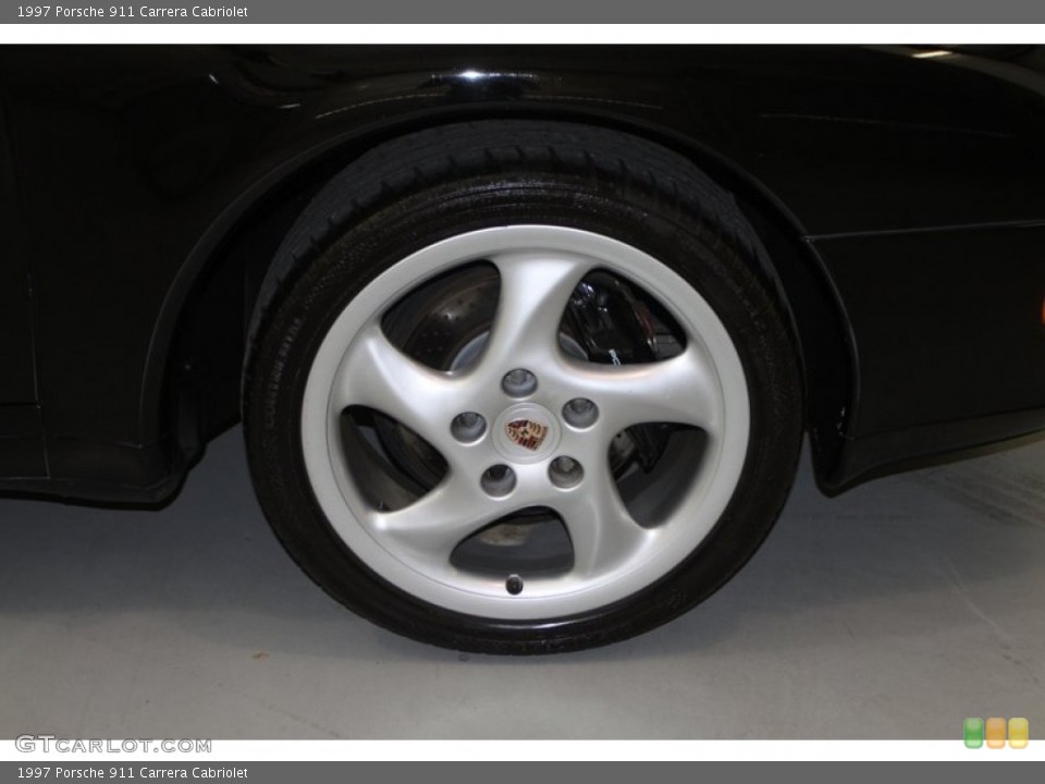 1997 Porsche 911 Carrera Cabriolet Wheel and Tire Photo #79010869