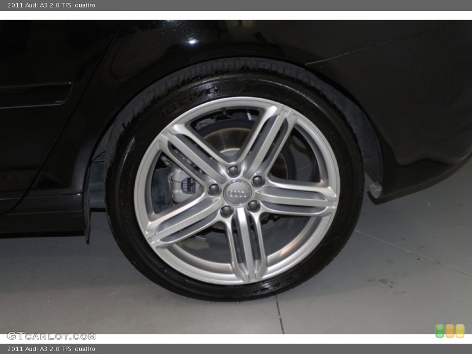 2011 Audi A3 2.0 TFSI quattro Wheel and Tire Photo #79013131