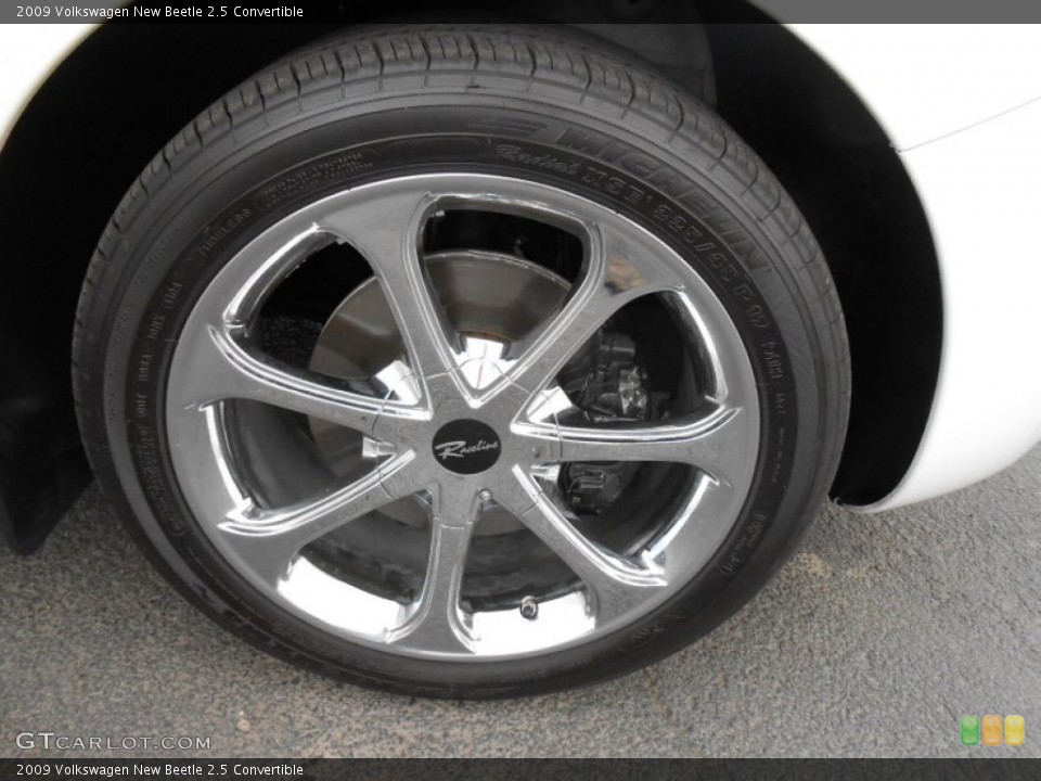 2009 Volkswagen New Beetle Custom Wheel and Tire Photo #79014819