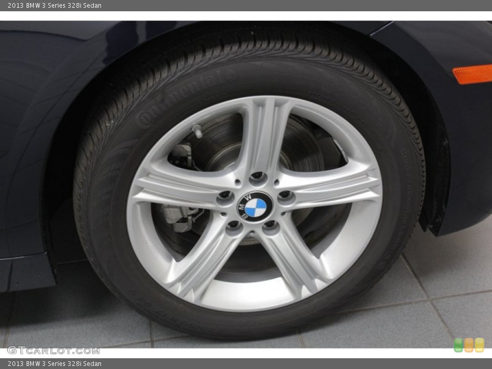 2013 BMW 3 Series 328i Sedan Wheel and Tire Photo #79017187