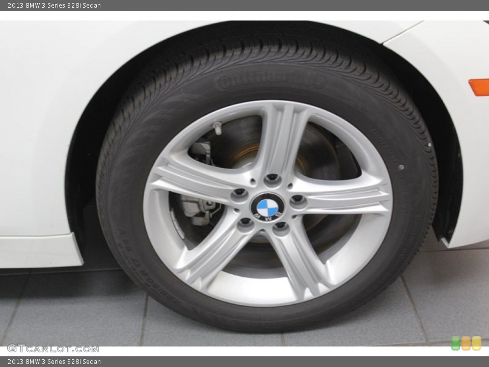 2013 BMW 3 Series 328i Sedan Wheel and Tire Photo #79017971