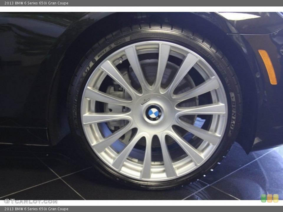 2013 BMW 6 Series 650i Gran Coupe Wheel and Tire Photo #79019813