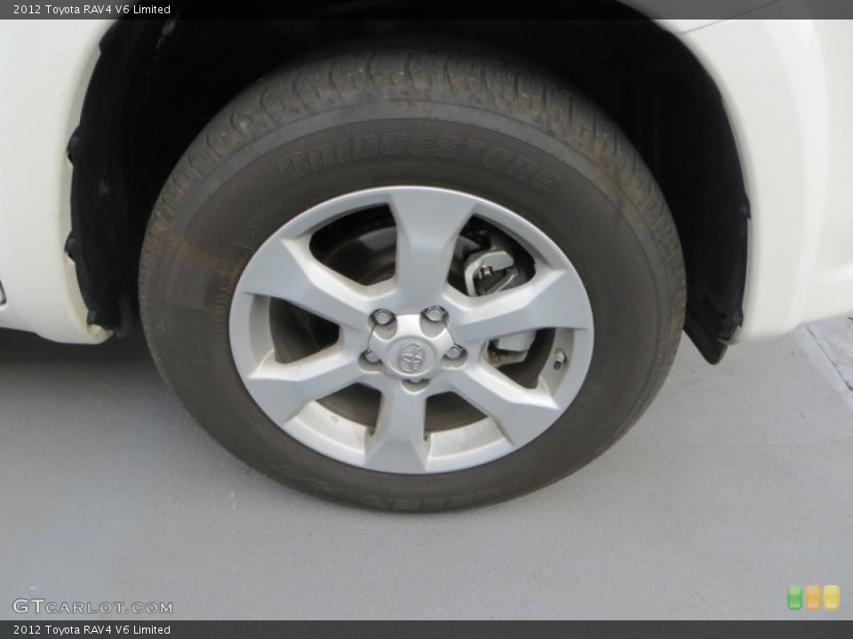 2012 Toyota RAV4 V6 Limited Wheel and Tire Photo #79022074