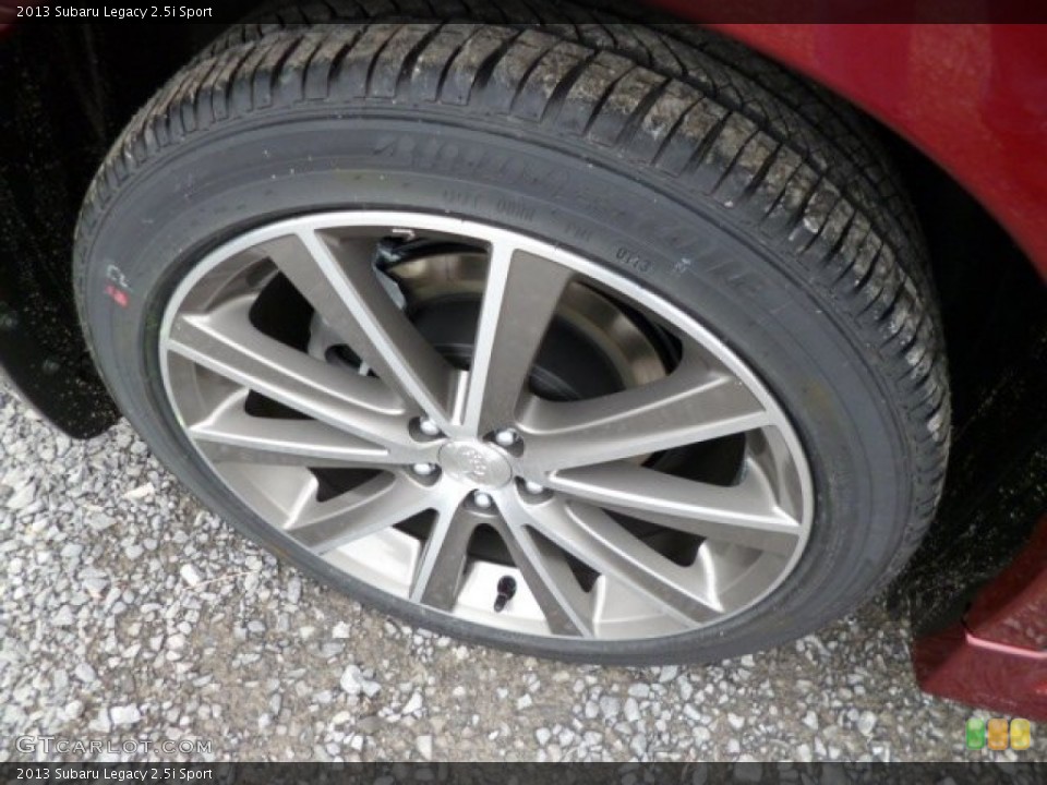 2013 Subaru Legacy 2.5i Sport Wheel and Tire Photo #79028545