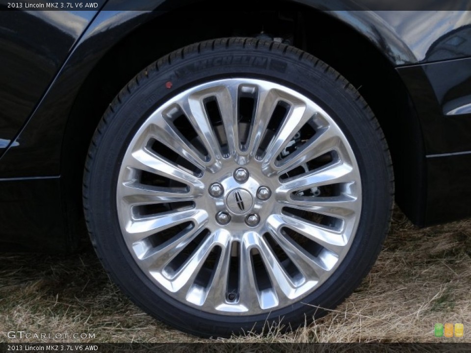 2013 Lincoln MKZ 3.7L V6 AWD Wheel and Tire Photo #79040674