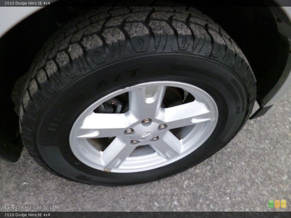2010 Dodge Nitro SE 4x4 Wheel and Tire Photo #79041755