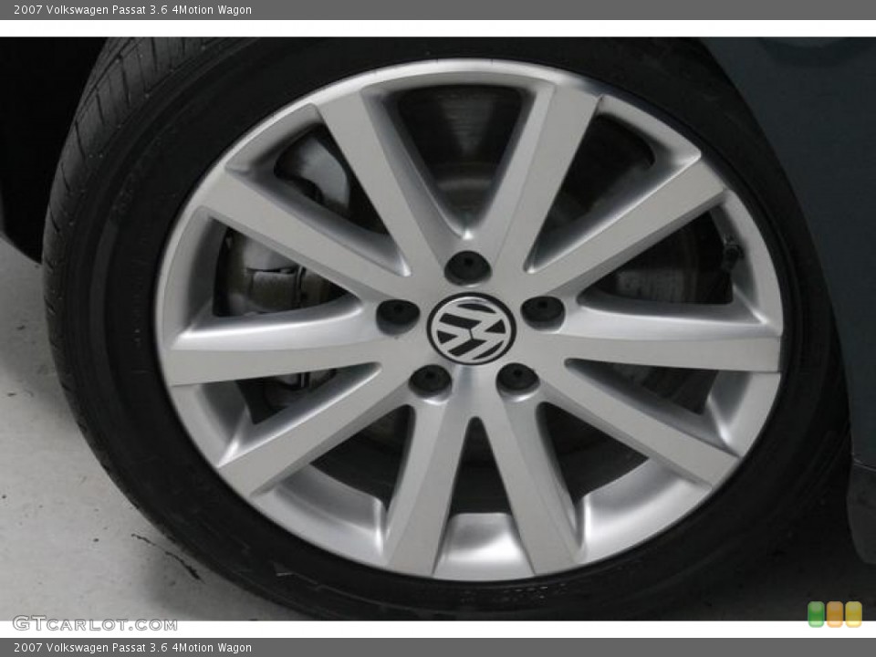 2007 Volkswagen Passat 3.6 4Motion Wagon Wheel and Tire Photo #79044265