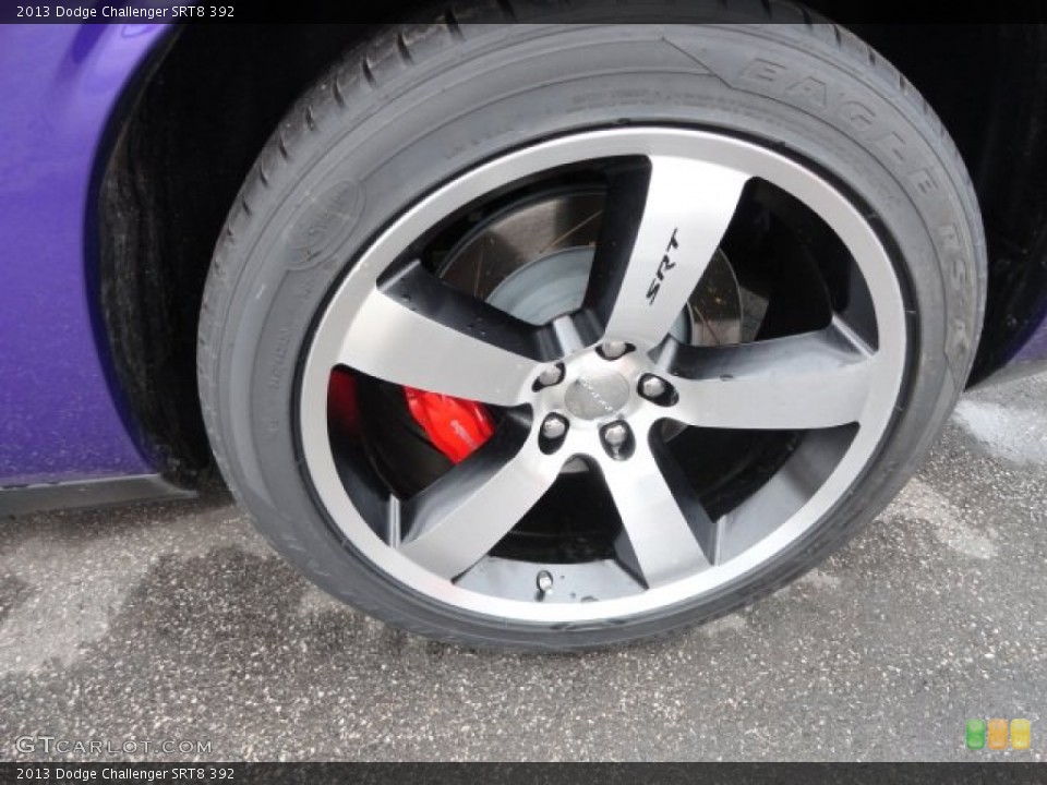 2013 Dodge Challenger SRT8 392 Wheel and Tire Photo #79045147