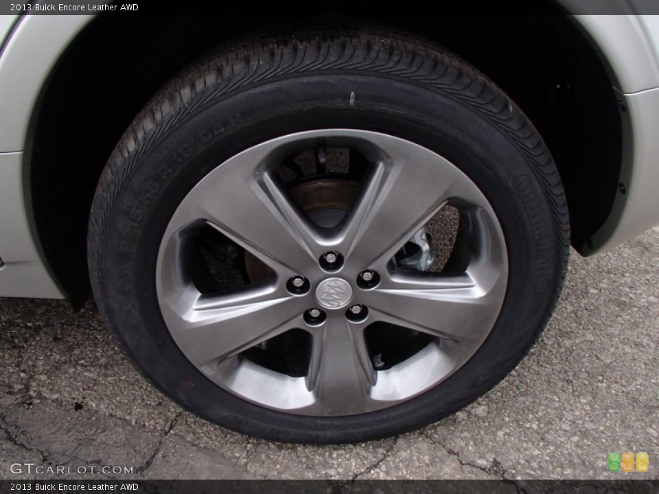 2013 Buick Encore Leather AWD Wheel and Tire Photo #79048090