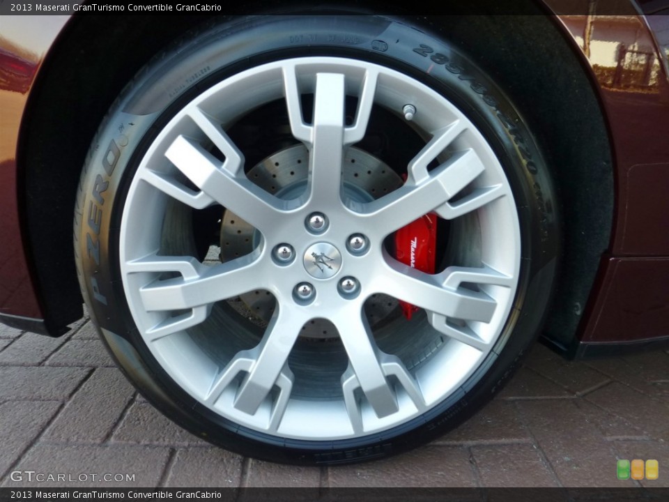 2013 Maserati GranTurismo Convertible GranCabrio Wheel and Tire Photo #79048946