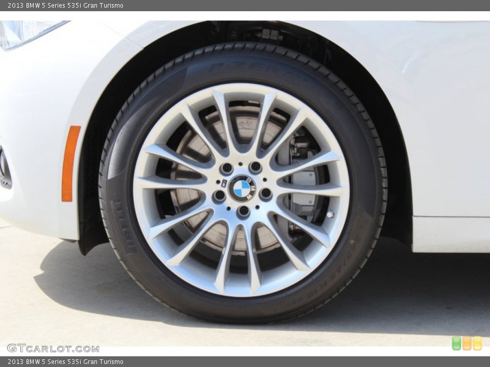 2013 BMW 5 Series 535i Gran Turismo Wheel and Tire Photo #79051822