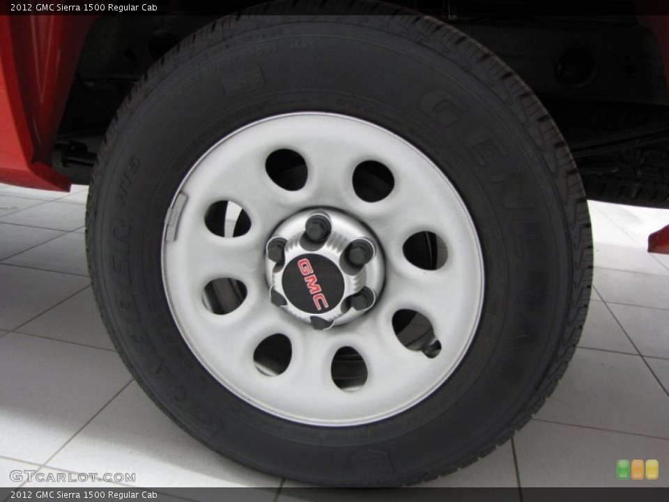 2012 GMC Sierra 1500 Regular Cab Wheel and Tire Photo #79054234