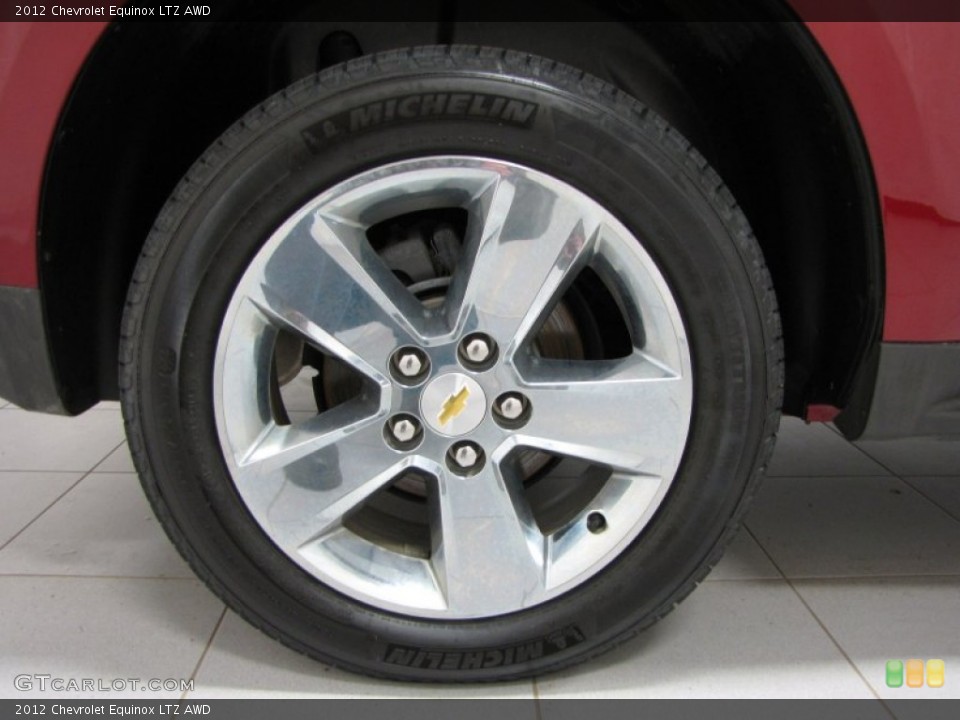 2012 Chevrolet Equinox LTZ AWD Wheel and Tire Photo #79055506