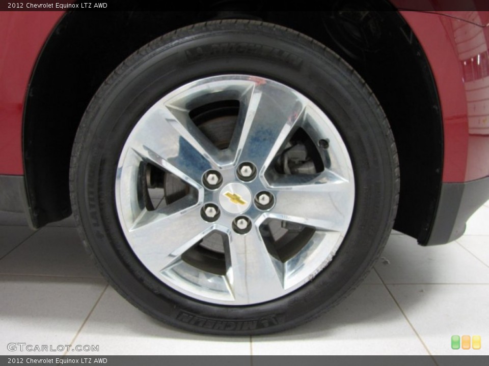 2012 Chevrolet Equinox LTZ AWD Wheel and Tire Photo #79055514