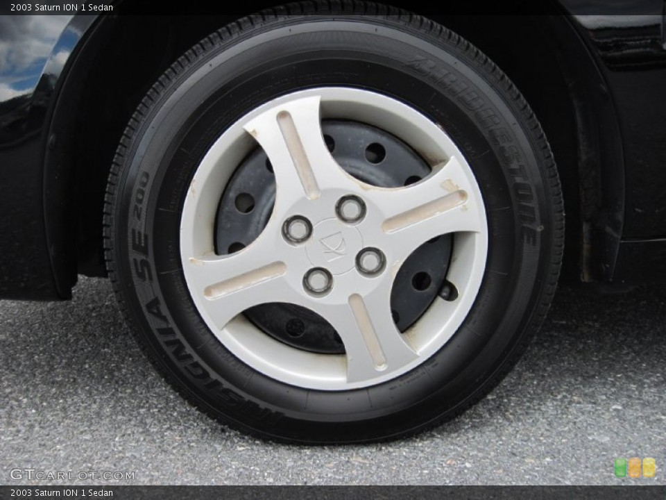 2003 Saturn ION 1 Sedan Wheel and Tire Photo #79066978