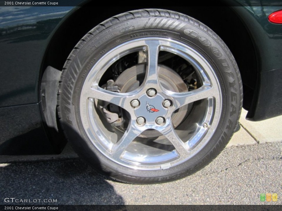 2001 Chevrolet Corvette Coupe Wheel and Tire Photo #79072657