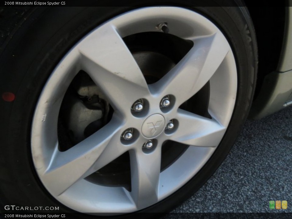 2008 Mitsubishi Eclipse Spyder GS Wheel and Tire Photo #79080743