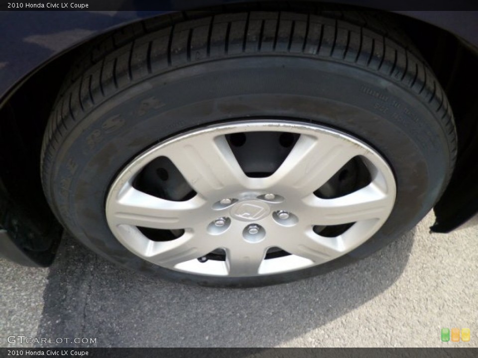 2010 Honda Civic LX Coupe Wheel and Tire Photo #79083991
